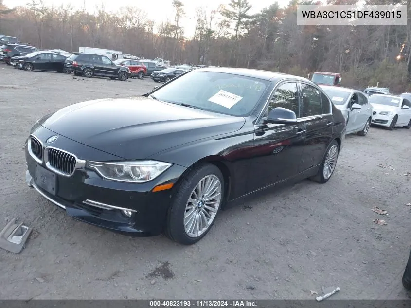 2013 BMW 328I VIN: WBA3C1C51DF439015 Lot: 40823193