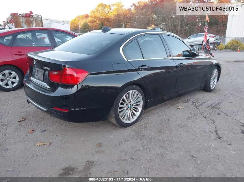 2013 BMW 328I VIN: WBA3C1C51DF439015 Lot: 40823193