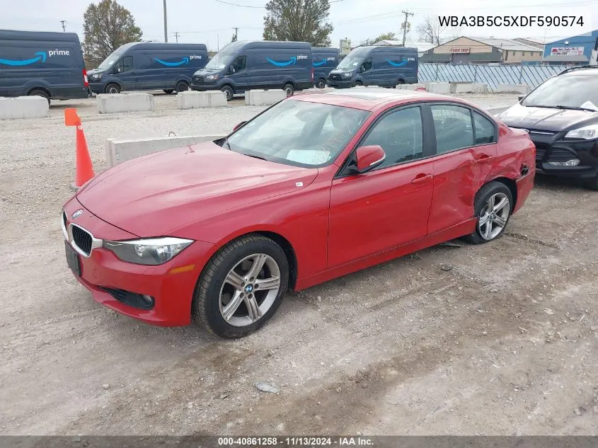 2013 BMW 328I xDrive VIN: WBA3B5C5XDF590574 Lot: 40861258