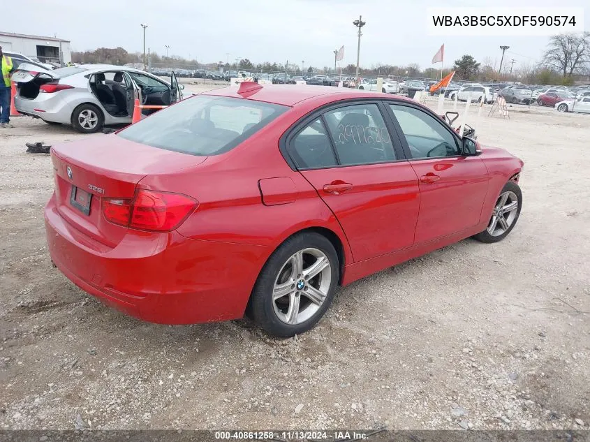 2013 BMW 328I xDrive VIN: WBA3B5C5XDF590574 Lot: 40861258