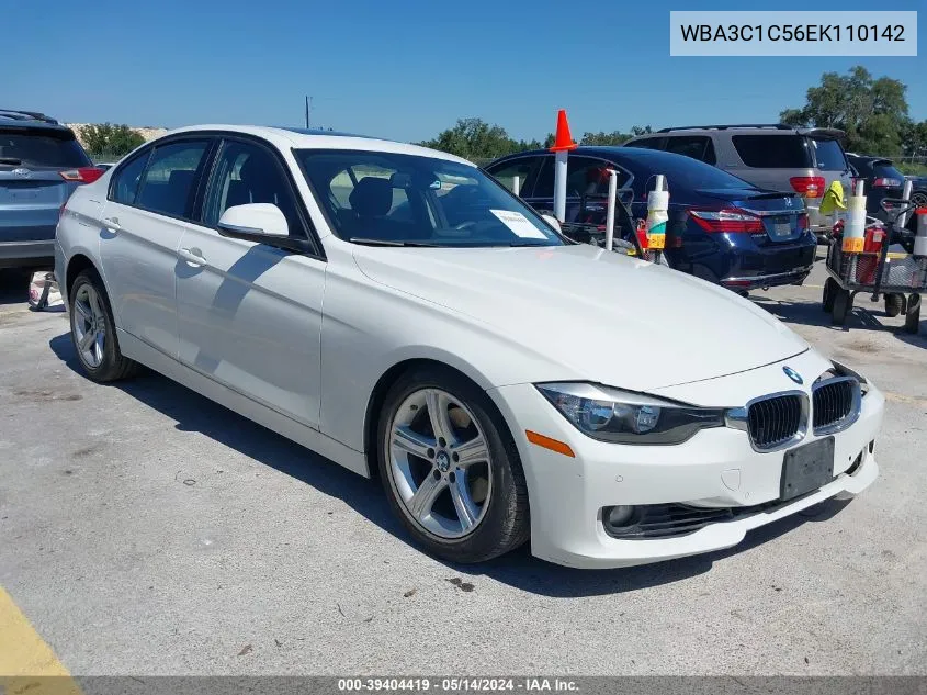 2014 BMW 328I VIN: WBA3C1C56EK110142 Lot: 39404419