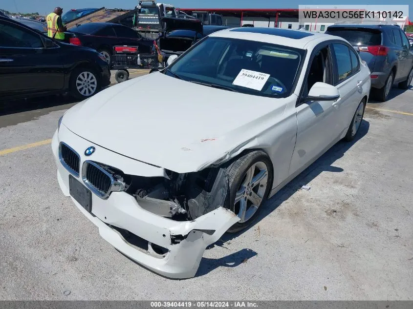 2014 BMW 328I VIN: WBA3C1C56EK110142 Lot: 39404419