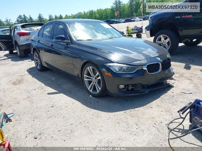 2014 BMW 328D xDrive VIN: WBA3D5C52EKX97320 Lot: 39476552