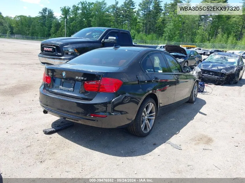 2014 BMW 328D xDrive VIN: WBA3D5C52EKX97320 Lot: 39476552