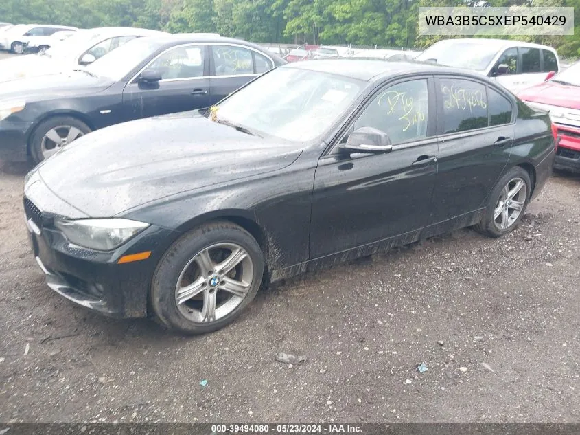 2014 BMW 328I xDrive VIN: WBA3B5C5XEP540429 Lot: 39494080