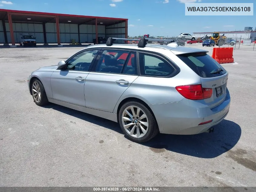 2014 BMW 328I xDrive VIN: WBA3G7C50EKN36108 Lot: 39743028