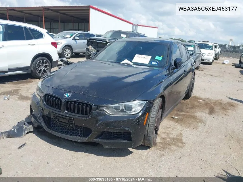 2014 BMW 328I VIN: WBA3A5C5XEJ463177 Lot: 39895165