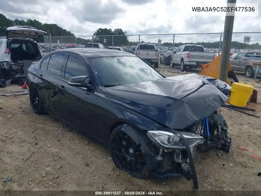 WBA3A9C52EF477536 2014 BMW 335I