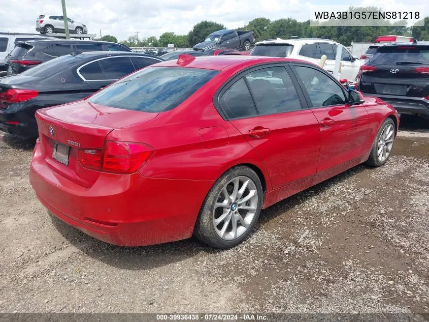 WBA3B1G57ENS81218 2014 BMW 320I