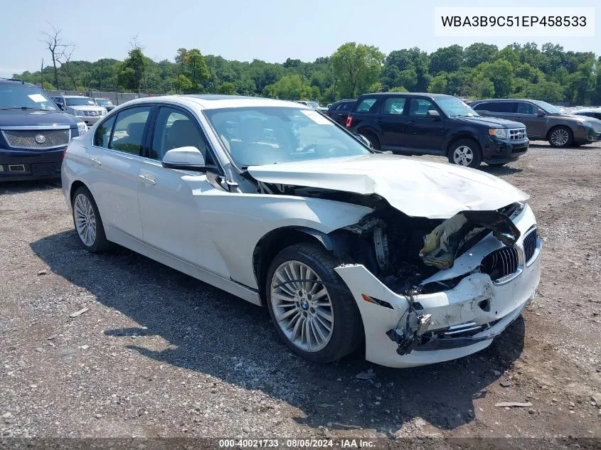 WBA3B9C51EP458533 2014 BMW 335I xDrive