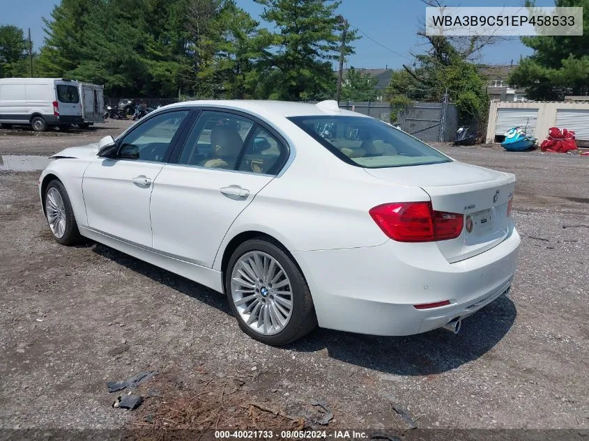 WBA3B9C51EP458533 2014 BMW 335I xDrive