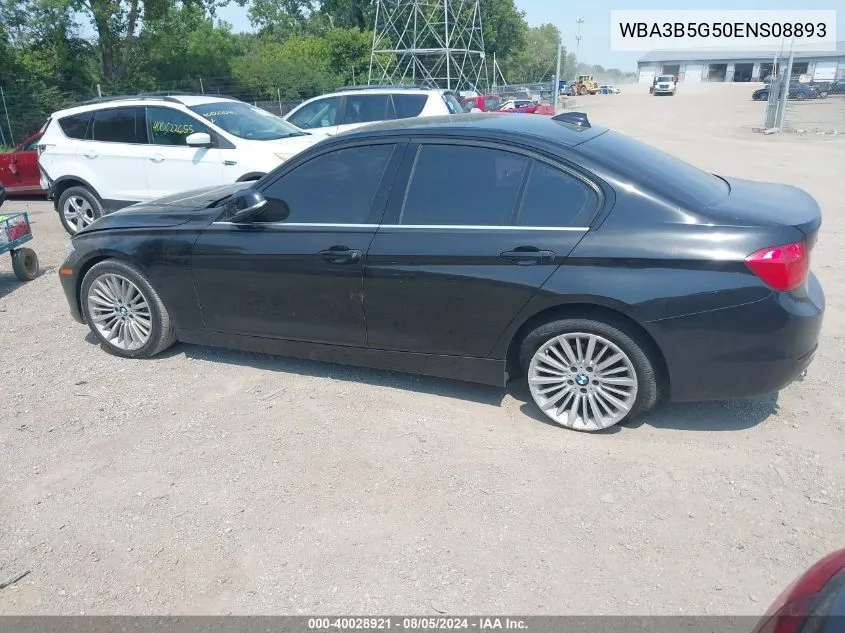 2014 BMW 328I xDrive VIN: WBA3B5G50ENS08893 Lot: 40028921