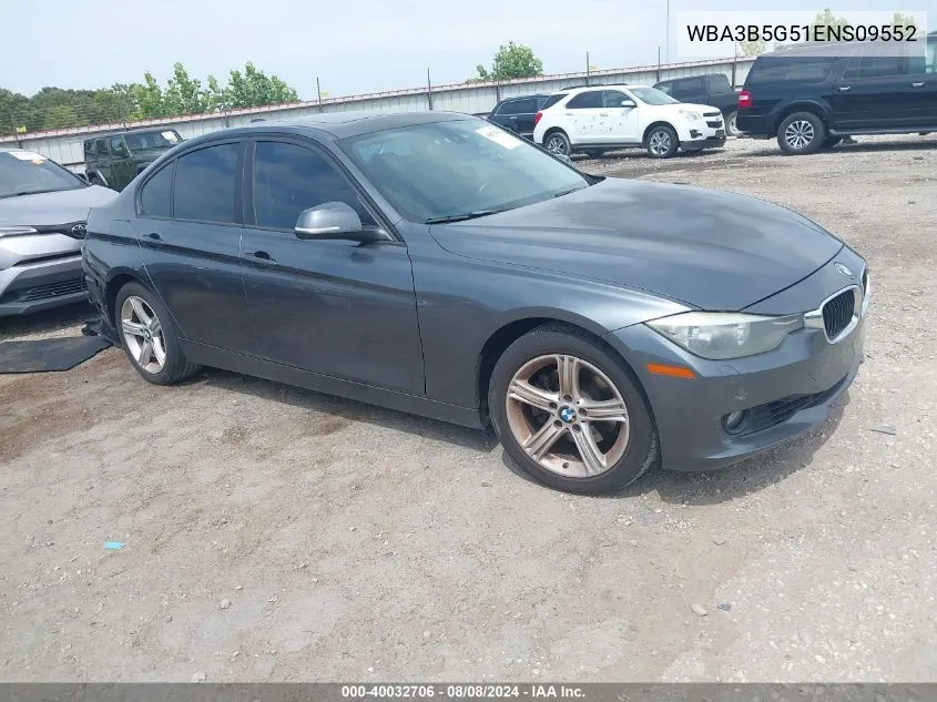 2014 BMW 328I xDrive VIN: WBA3B5G51ENS09552 Lot: 40032706