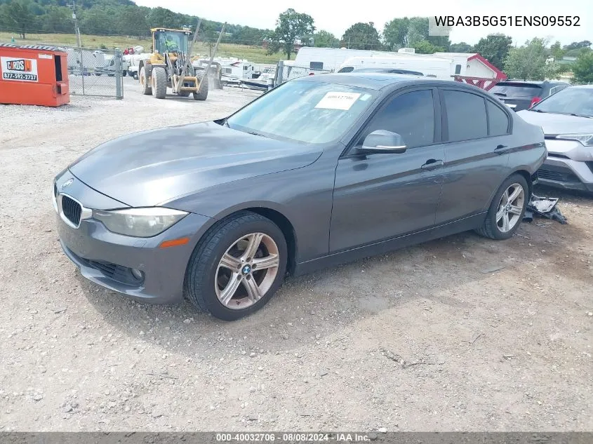 2014 BMW 328I xDrive VIN: WBA3B5G51ENS09552 Lot: 40032706