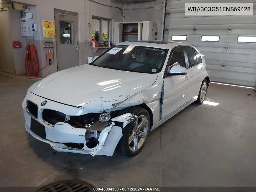 WBA3C3G51ENS69428 2014 BMW 320I xDrive