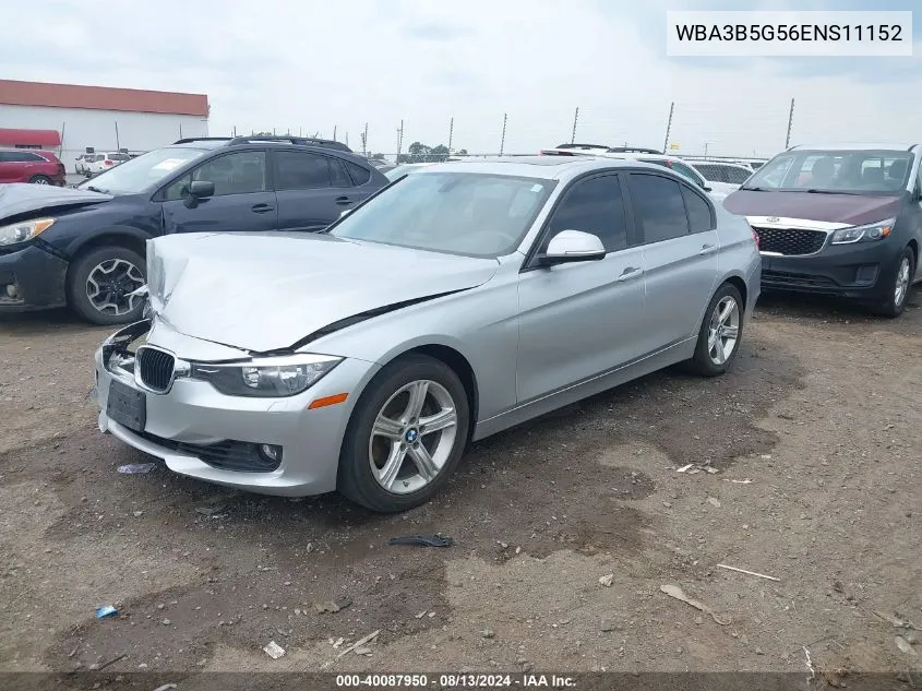 2014 BMW 328I xDrive VIN: WBA3B5G56ENS11152 Lot: 40087950