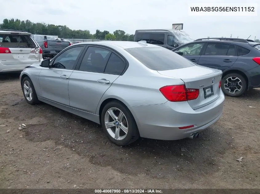 2014 BMW 328I xDrive VIN: WBA3B5G56ENS11152 Lot: 40087950