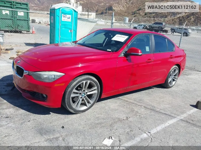 2014 BMW 328I VIN: WBA3C1C50EK112162 Lot: 40105361