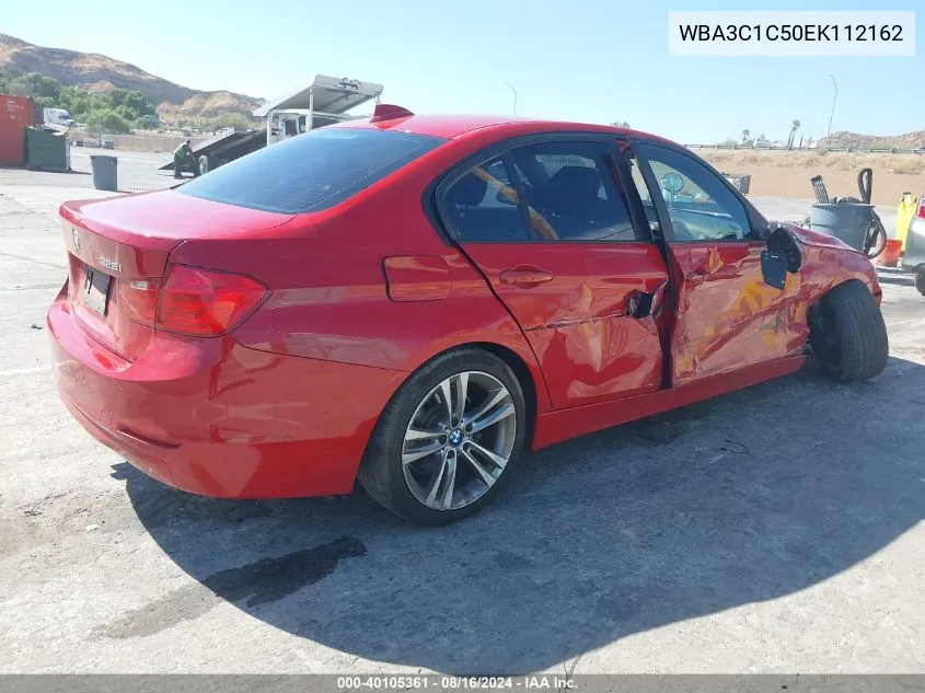 2014 BMW 328I VIN: WBA3C1C50EK112162 Lot: 40105361