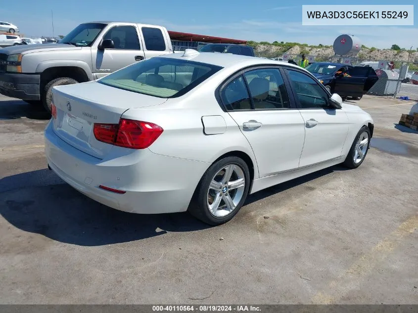 2014 BMW 328D VIN: WBA3D3C56EK155249 Lot: 40110564