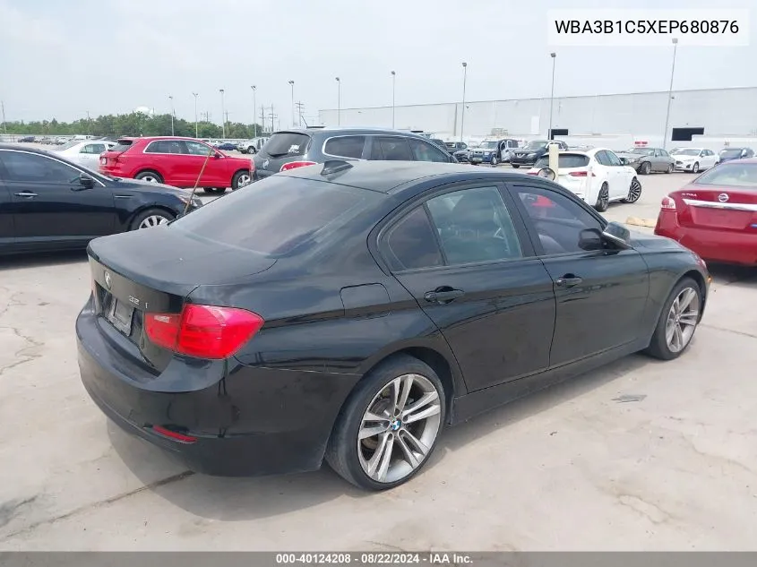 2014 BMW 320I VIN: WBA3B1C5XEP680876 Lot: 40124208