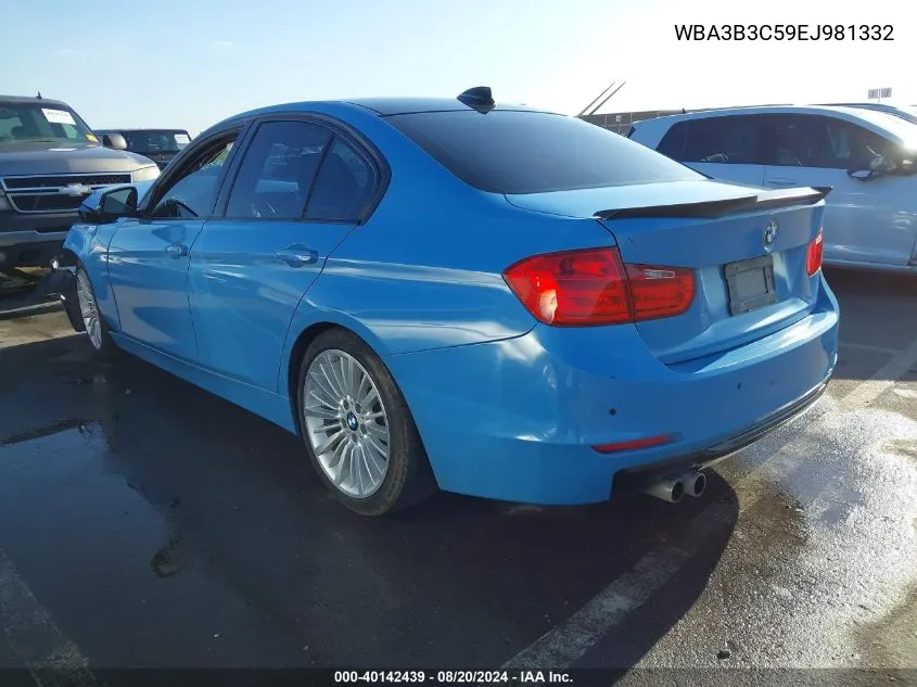 WBA3B3C59EJ981332 2014 BMW 328I xDrive