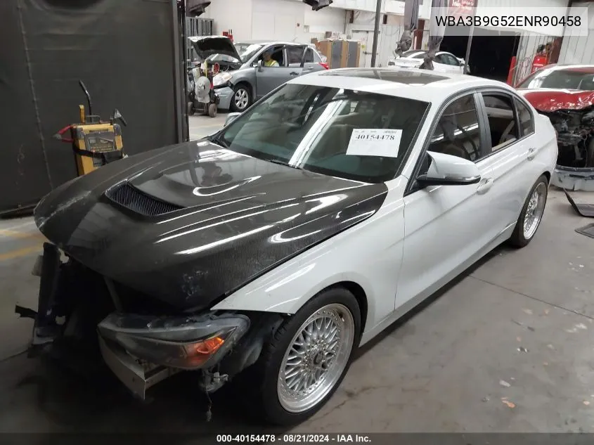 2014 BMW 335 Xi VIN: WBA3B9G52ENR90458 Lot: 40154478