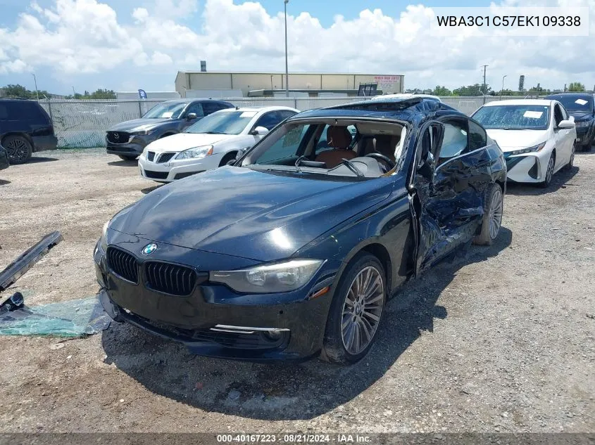 2014 BMW 328I VIN: WBA3C1C57EK109338 Lot: 40167223