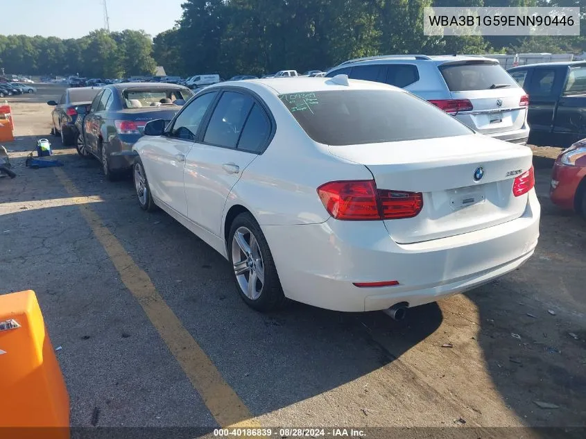 2014 BMW 320I VIN: WBA3B1G59ENN90446 Lot: 40186839