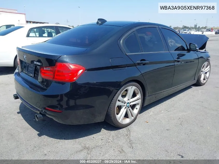 2014 BMW 335I VIN: WBA3A9G5XENR97368 Lot: 40209237