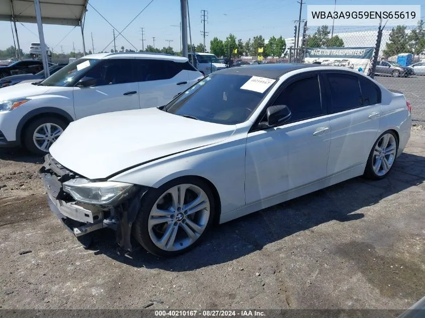 WBA3A9G59ENS65619 2014 BMW 335I