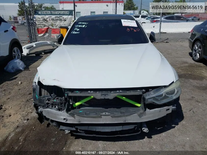 WBA3A9G59ENS65619 2014 BMW 335I