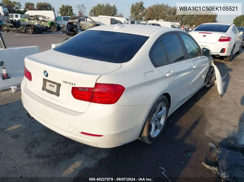 2014 BMW 328 I Sulev VIN: WBA3C1C50EK105521 Lot: 40227579