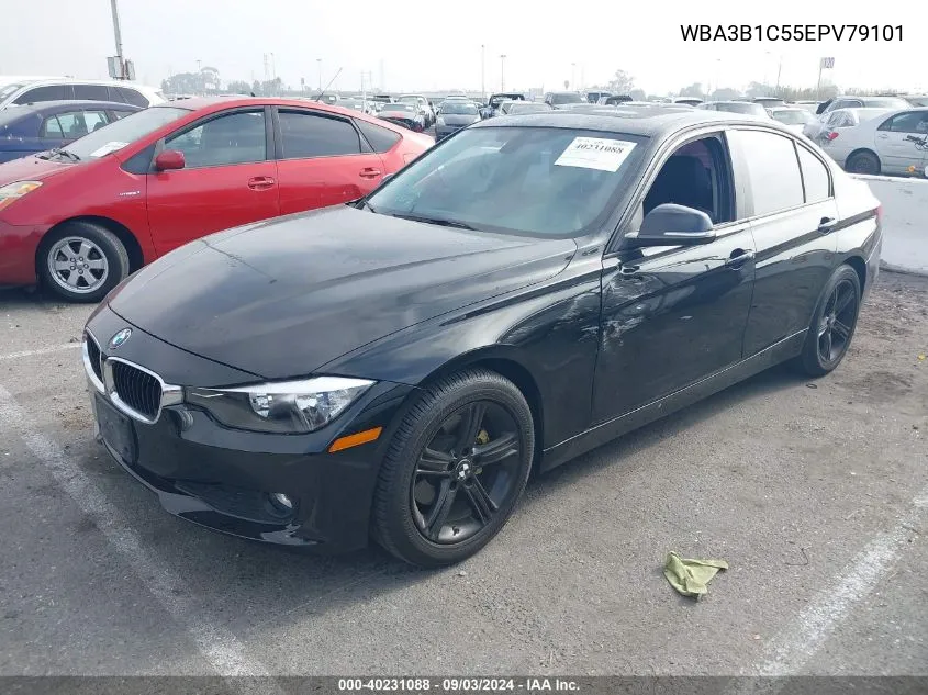 2014 BMW 320I VIN: WBA3B1C55EPV79101 Lot: 40231088