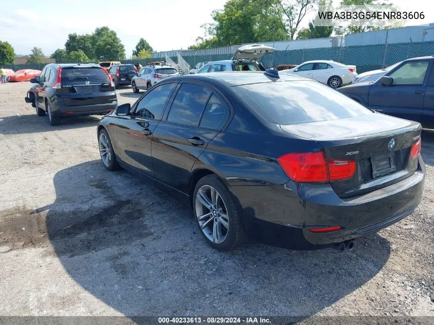 2014 BMW 328I xDrive VIN: WBA3B3G54ENR83606 Lot: 40233613