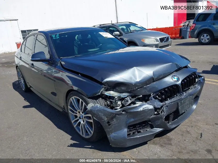 WBA3B9C58EF801392 2014 BMW 335I xDrive