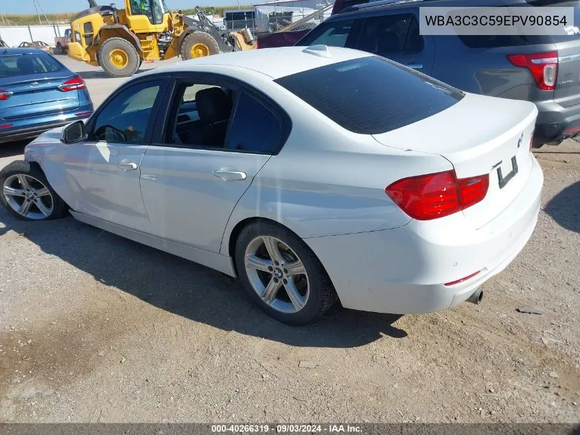 2014 BMW 320I xDrive VIN: WBA3C3C59EPV90854 Lot: 40266319