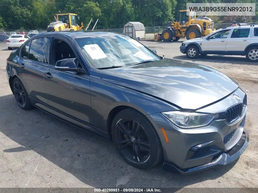 WBA3B9G55ENR92012 2014 BMW 335I xDrive