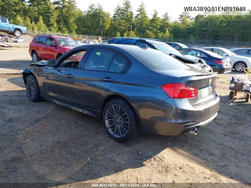 WBA3B9G51ENR91648 2014 BMW 335I Xi