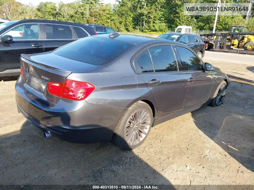 WBA3B9G51ENR91648 2014 BMW 335I Xi