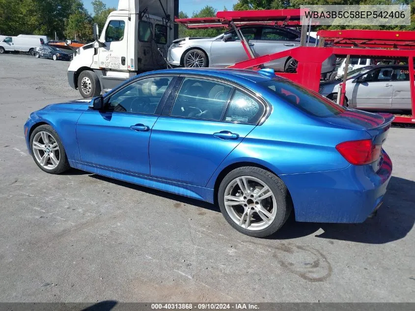 WBA3B5C58EP542406 2014 BMW 328I Xi Sulev