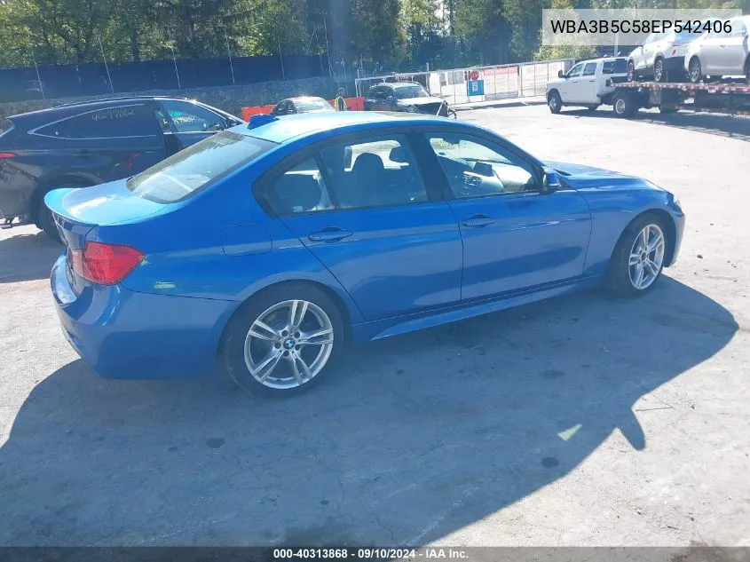 WBA3B5C58EP542406 2014 BMW 328I Xi Sulev