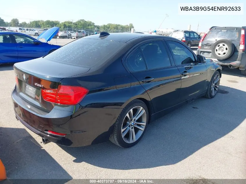 WBA3B9G54ENR92633 2014 BMW 335I Xi