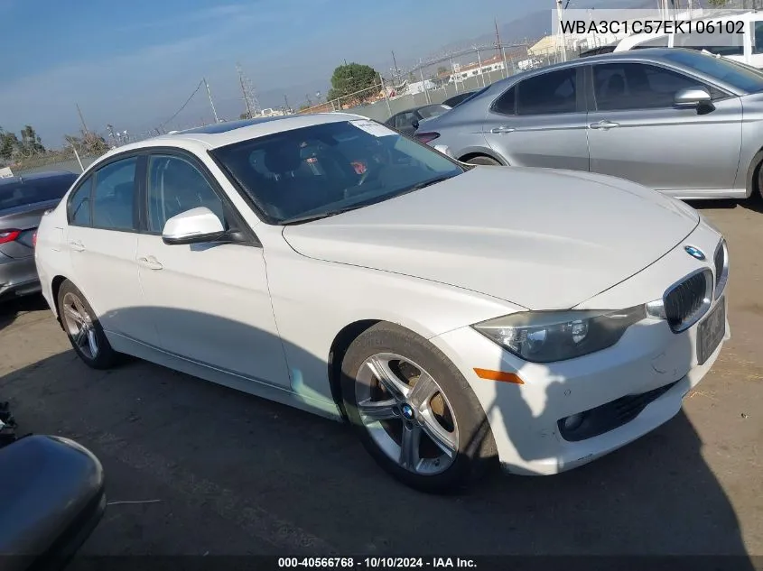 2014 BMW 328I VIN: WBA3C1C57EK106102 Lot: 40566768