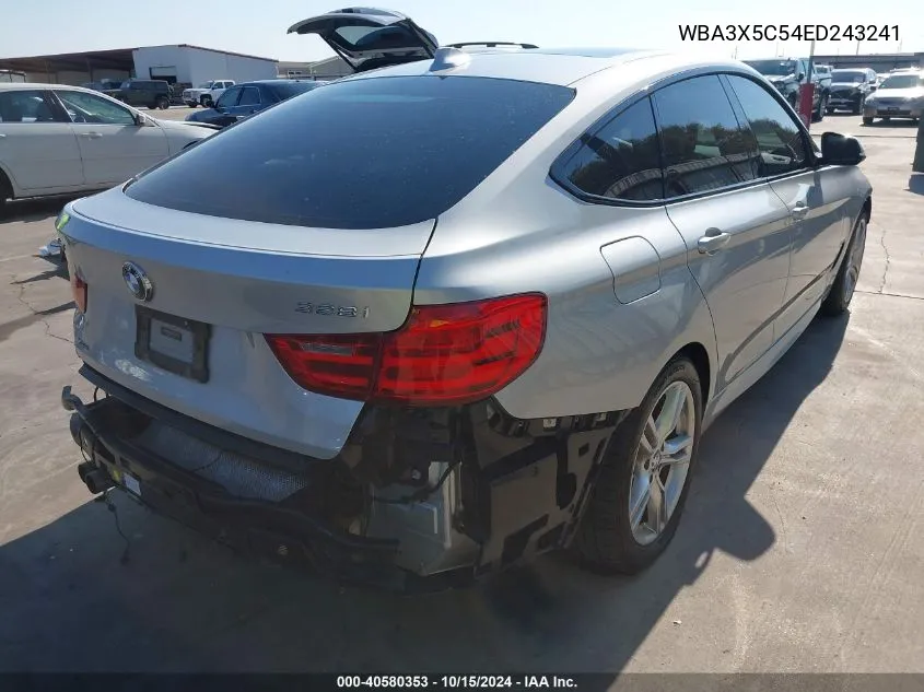 2014 BMW 328I Gran Turismo xDrive VIN: WBA3X5C54ED243241 Lot: 40580353