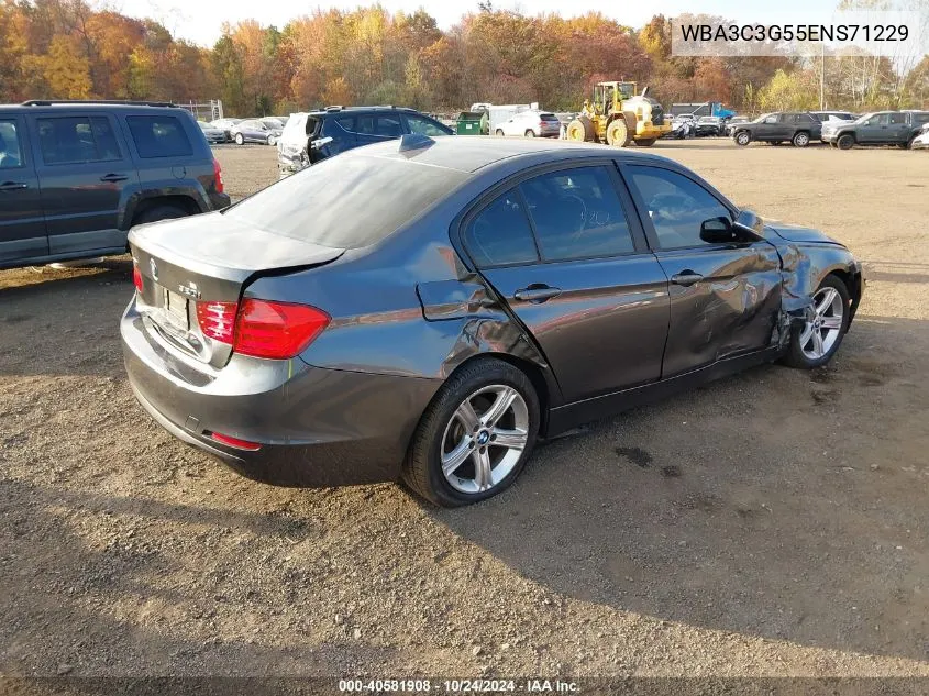 2014 BMW 320I xDrive VIN: WBA3C3G55ENS71229 Lot: 40581908