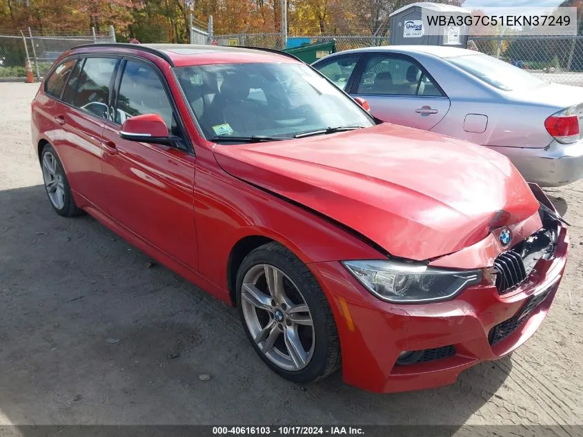 2014 BMW 328I xDrive VIN: WBA3G7C51EKN37249 Lot: 40616103