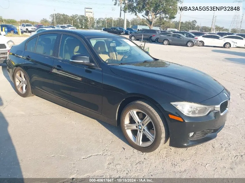 2014 BMW 328I VIN: WBA3A5G53ENP32848 Lot: 40617667