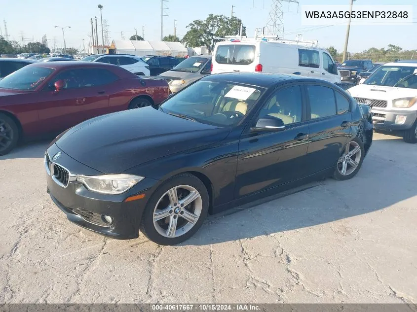 2014 BMW 328I VIN: WBA3A5G53ENP32848 Lot: 40617667