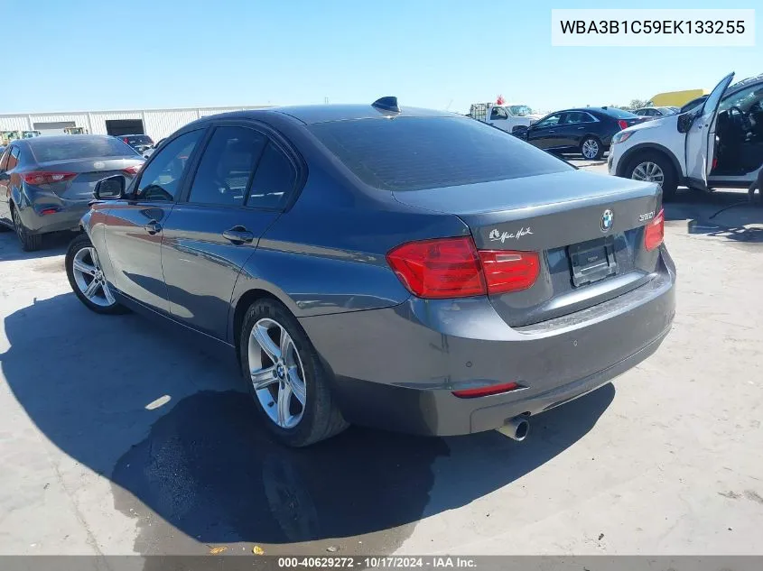 2014 BMW 320I VIN: WBA3B1C59EK133255 Lot: 40629272